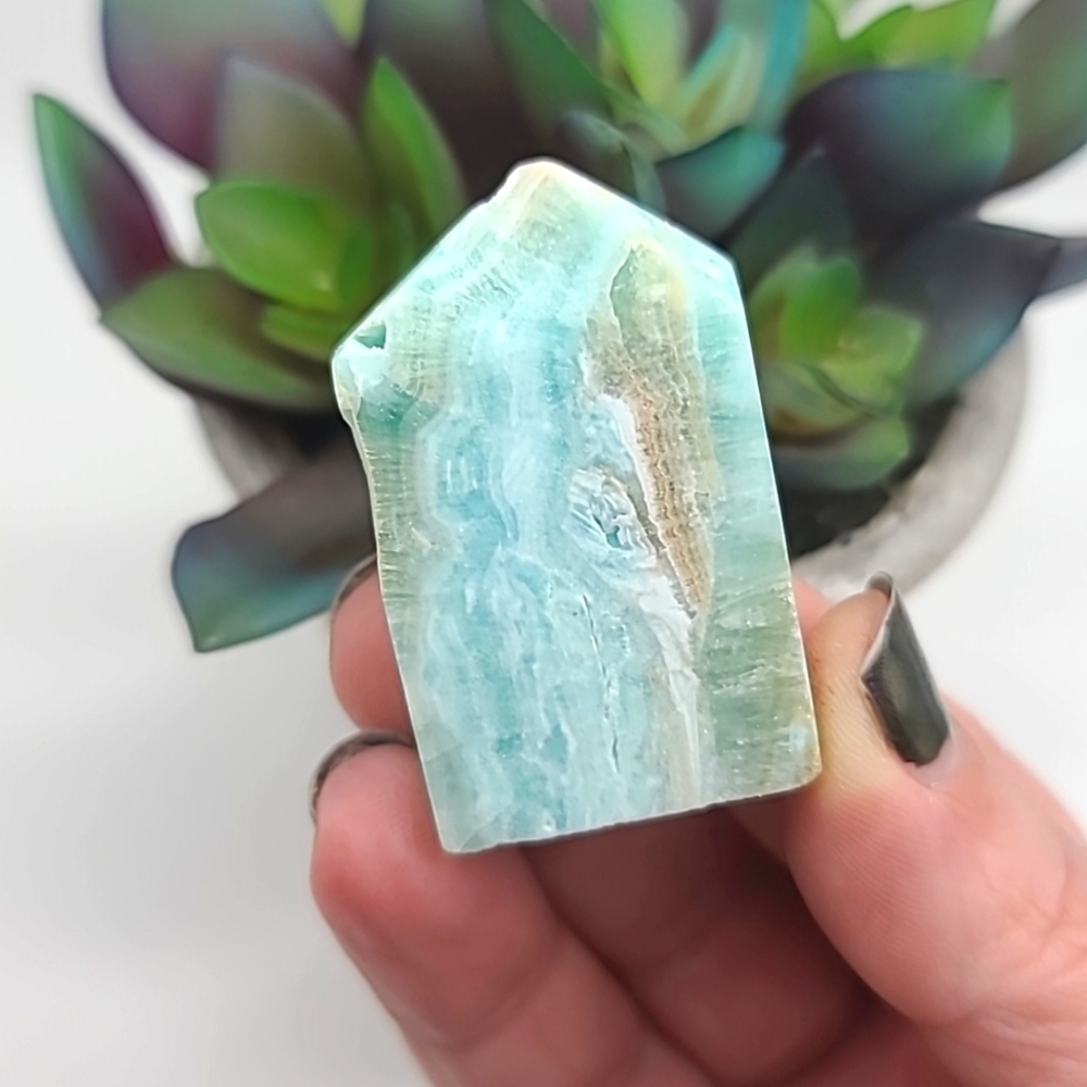 CLEARANCE Natural Hemimorphite Crystal Tower A